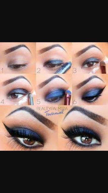 Maquillaje tu algo azul - 3