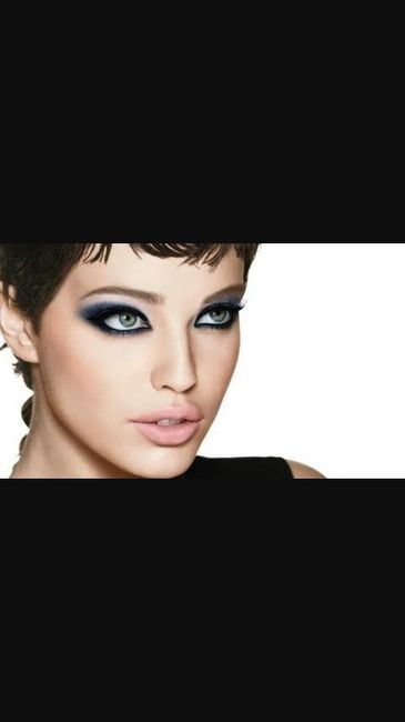 Maquillaje tu algo azul - 4