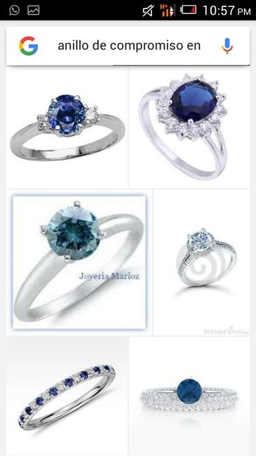 Azul. anillos - 4