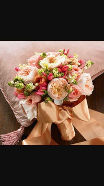 Coral!!! ramo d novia - 5