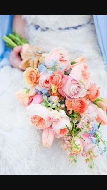 Coral!!! ramo d novia - 9