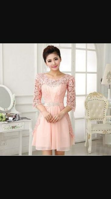 Coral vestidos para damas - 7