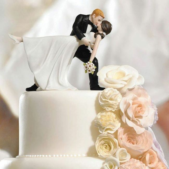 Cake topper románticos. - 2