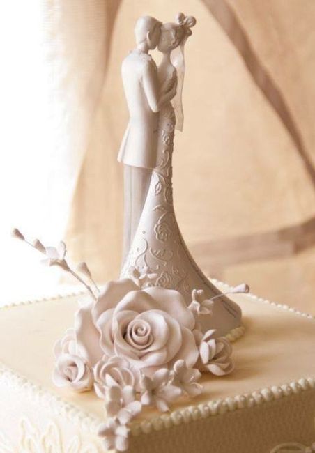 Cake topper románticos. - 3