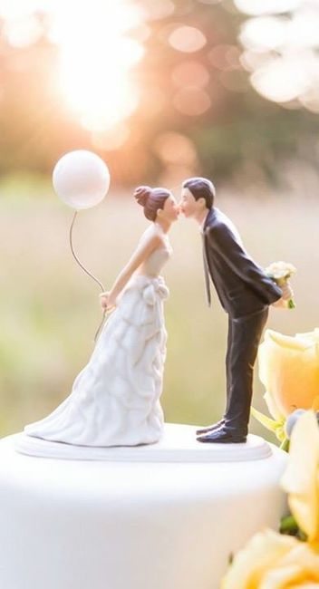 Cake topper románticos. - 8
