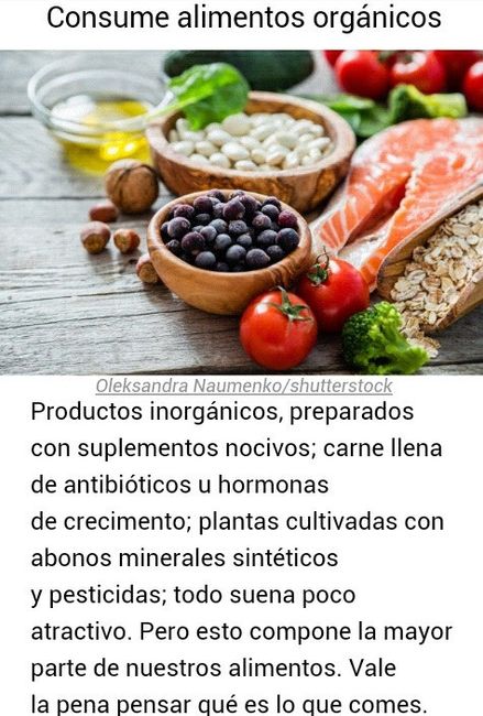 Cuida tus habitos. y luciras hermosa en tu gran dia! - 2