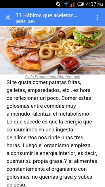 Cuida tus habitos. y luciras hermosa en tu gran dia! - 3