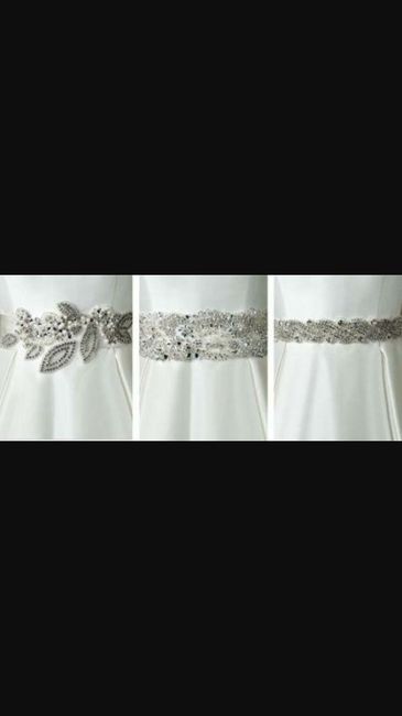 Cintos para vestidos de novia - 5