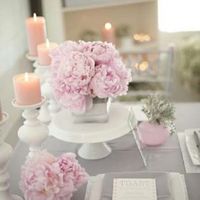Octubre rosa. centros de mesa - 4