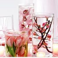 Octubre rosa. centros de mesa - 5