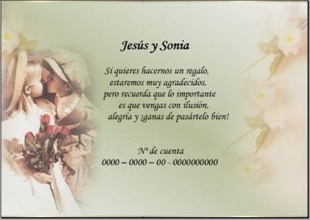 Obsequios o dinero para pedirles a tus invitados - 1