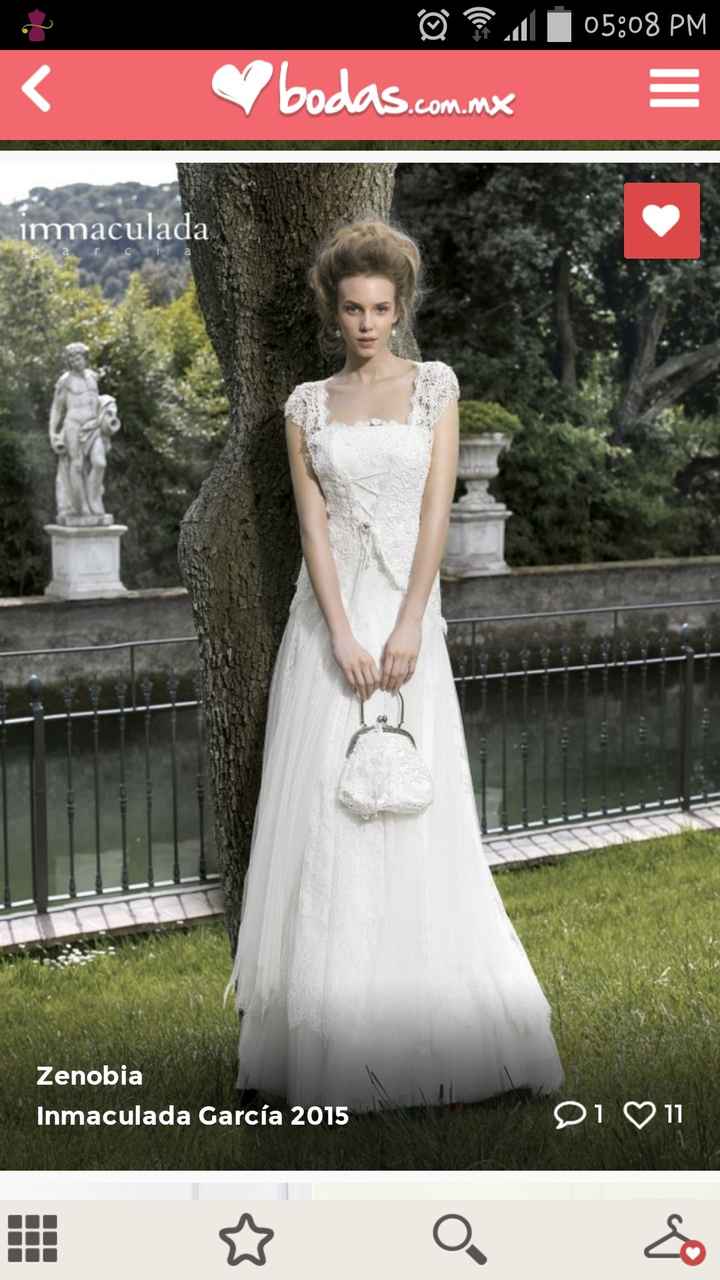 Mi vestido favorito del catálogo nupcial es... - 1