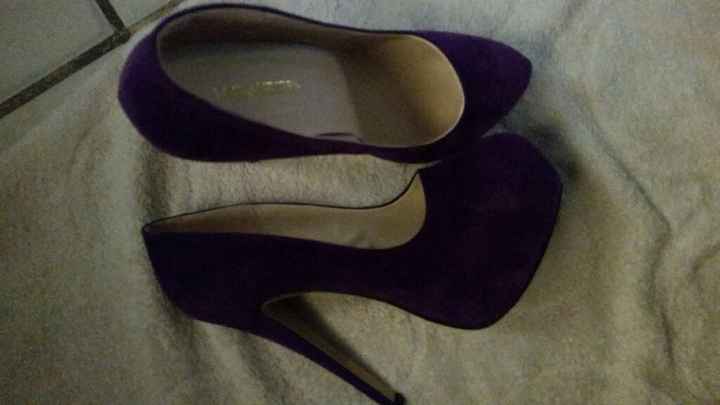 Mis zapatillas moradas :d las  amo! - 1