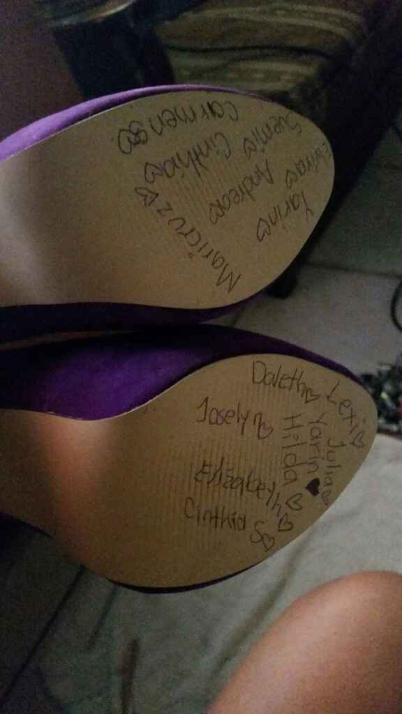 Mis zapatillas moradas :d las  amo! - 2
