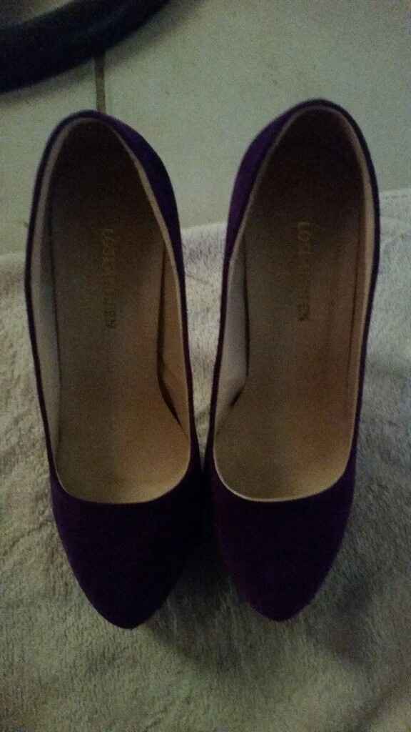 Mis zapatillas moradas :d las  amo! - 4