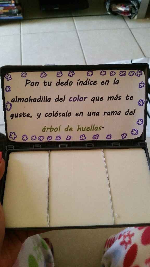 A 8 días de la boda y aquí  los detalles.... - 2