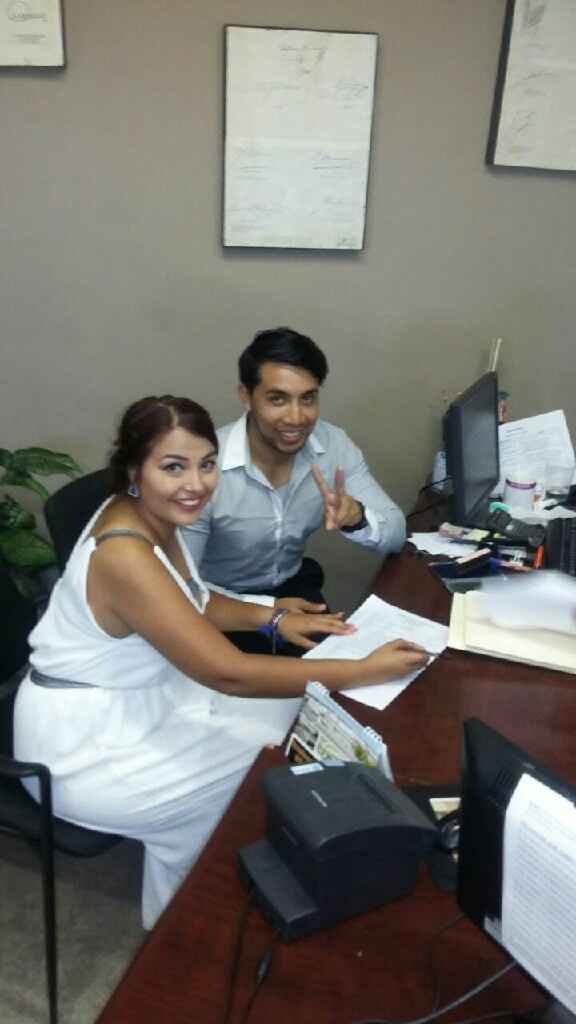 Nos casamos por el civil! hola 10/07/16 - 2