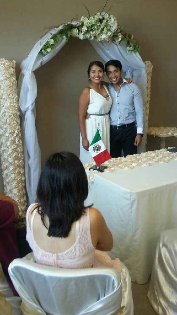 Nos casamos por el civil! hola 10/07/16 - 3