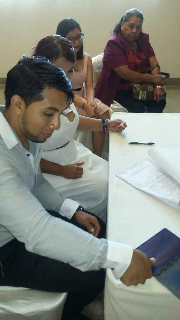 Nos casamos por el civil! hola 10/07/16 - 5