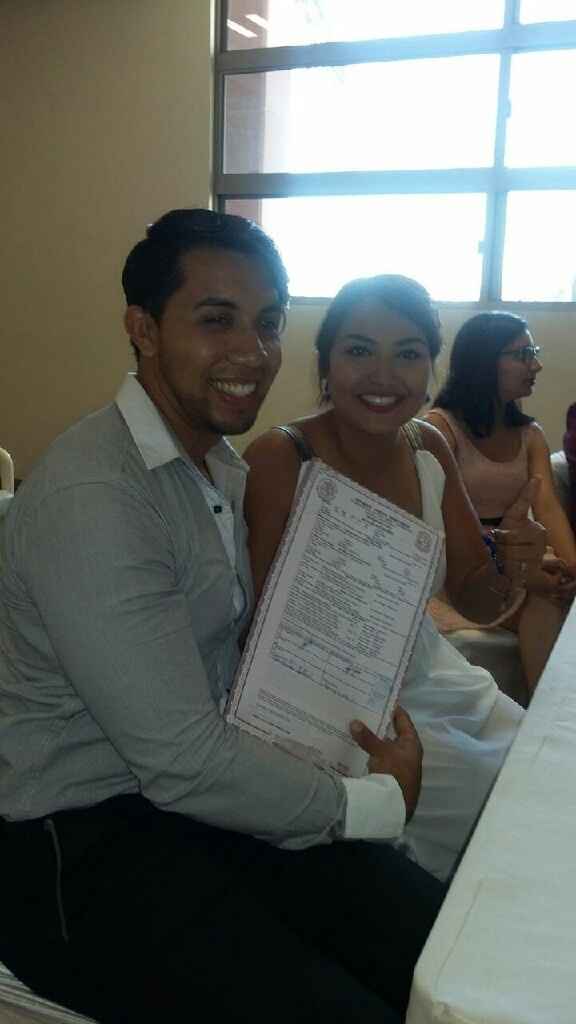 Nos casamos por el civil! hola 10/07/16 - 6