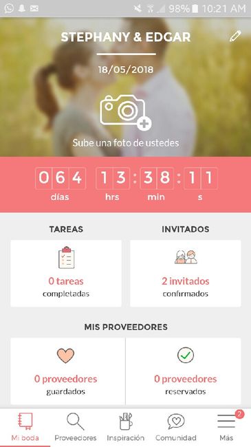 ¿Cuánto falta para que se casen? - 1
