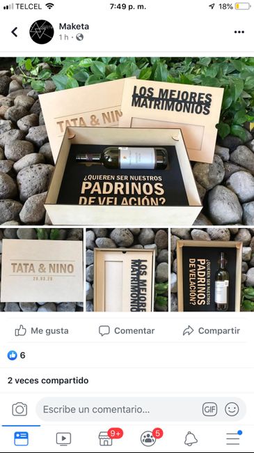 ¿Qué les regalarías a los padrinos? - 1