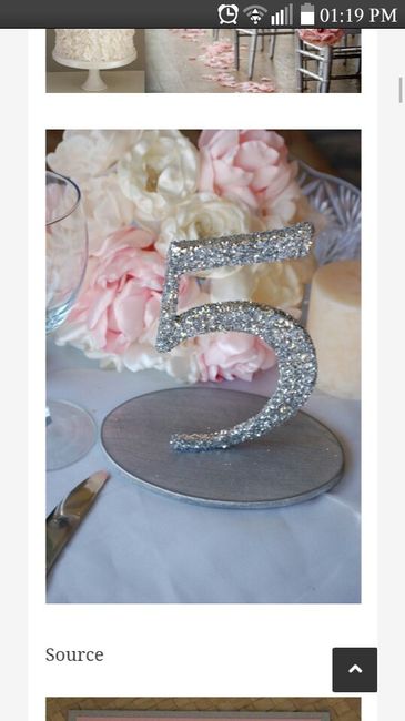 Numeración de mesas -  ¡dale tu toque personal! - 1