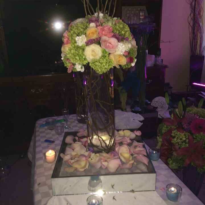 Avances: mi centros de mesa! - 1