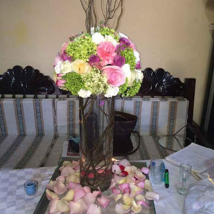 Avances: mi centros de mesa! - 1