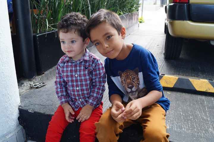 Mis hermosos hijos!