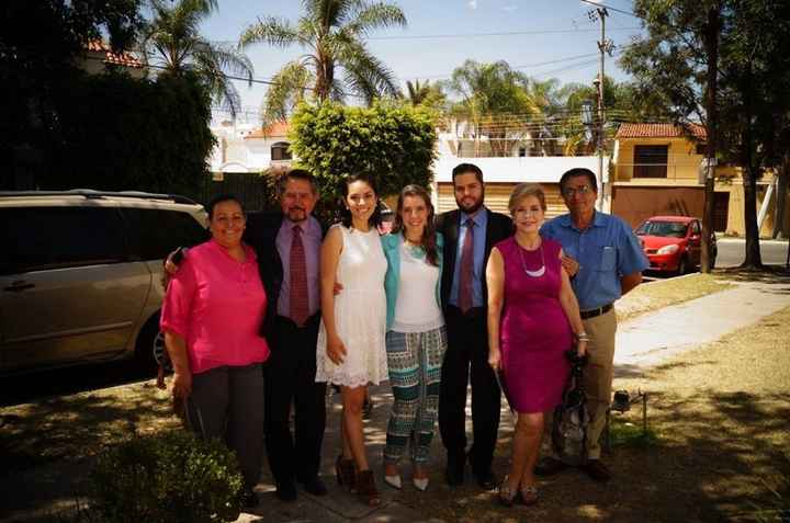 Con mis papas y suegros!