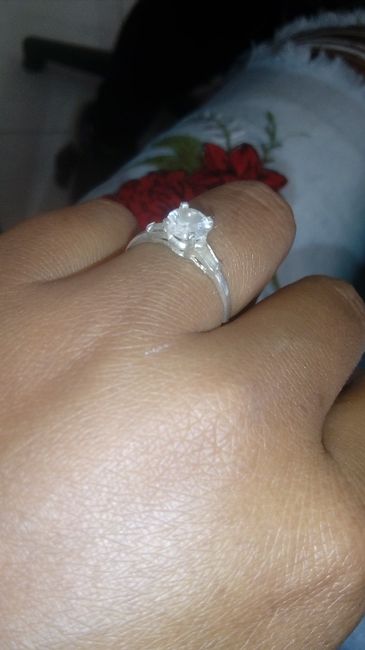 El anillo de compromiso 🤩 - 1