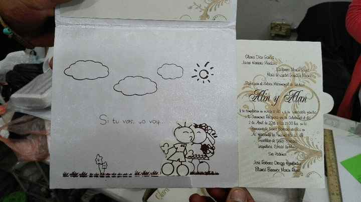 Que tipo de invitación me recomiendan? - 1