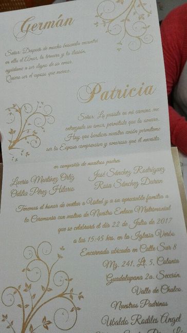 Que tipo de invitación me recomiendan? - 3