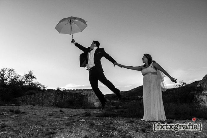 Las palabras se las lleva el viento, al novio no!!