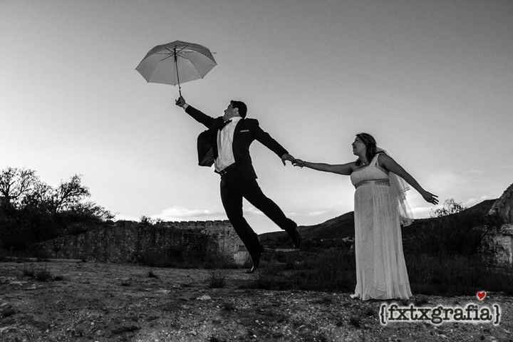 Las palabras se las lleva el viento, al novio no!!