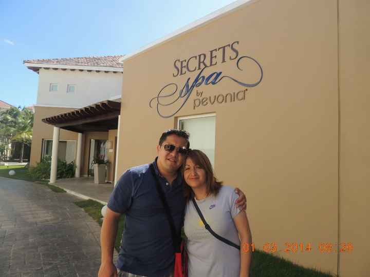 Spa antes de la boda!