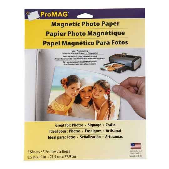 Papel Magnético para Fotos