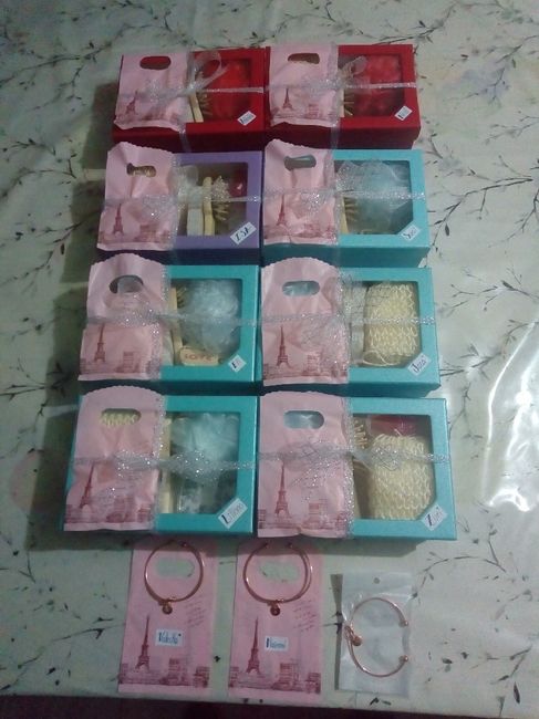 Detalles para mis Damas. Terminado - 2