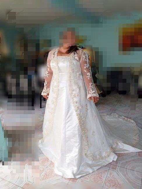 Vestidos con capas - 1