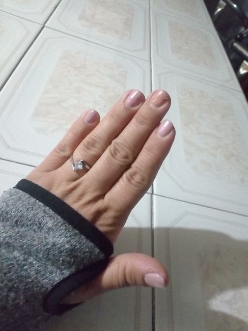 Tu Anillo💍👰🤵💒 compártelo!y la foto  en que dijiste sí 💞 5