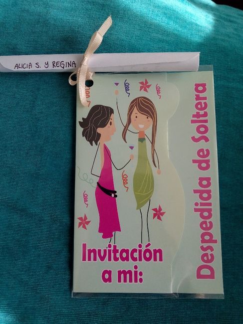 Lista de detalles para una despedida religiosa - 1