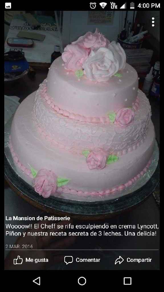 Eligiendo pastel para civil - 2