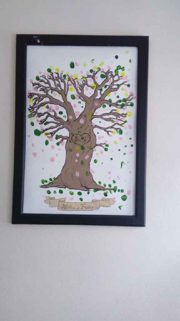 Arbol de huellas listo!! - 1