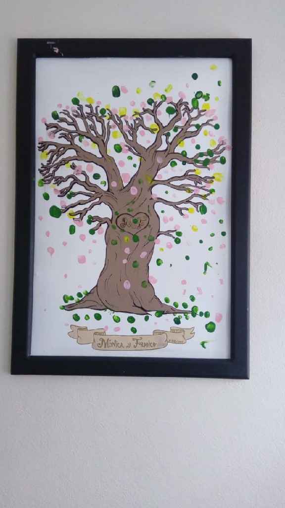 Arbol de huellas listo!! - 2