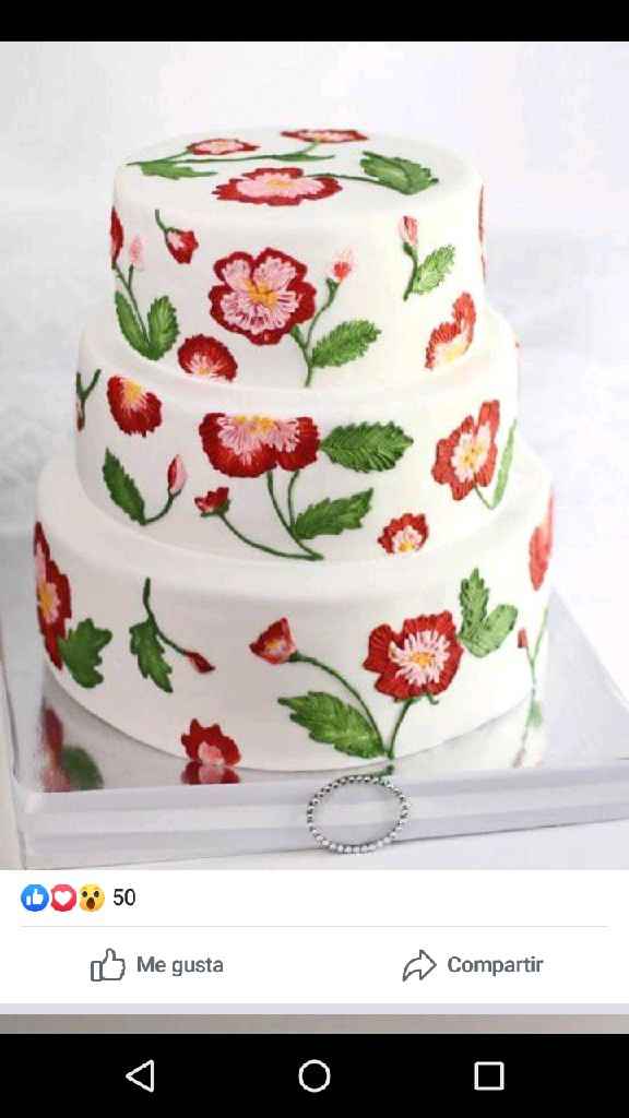 Pasteles con bordado mexicano - 5