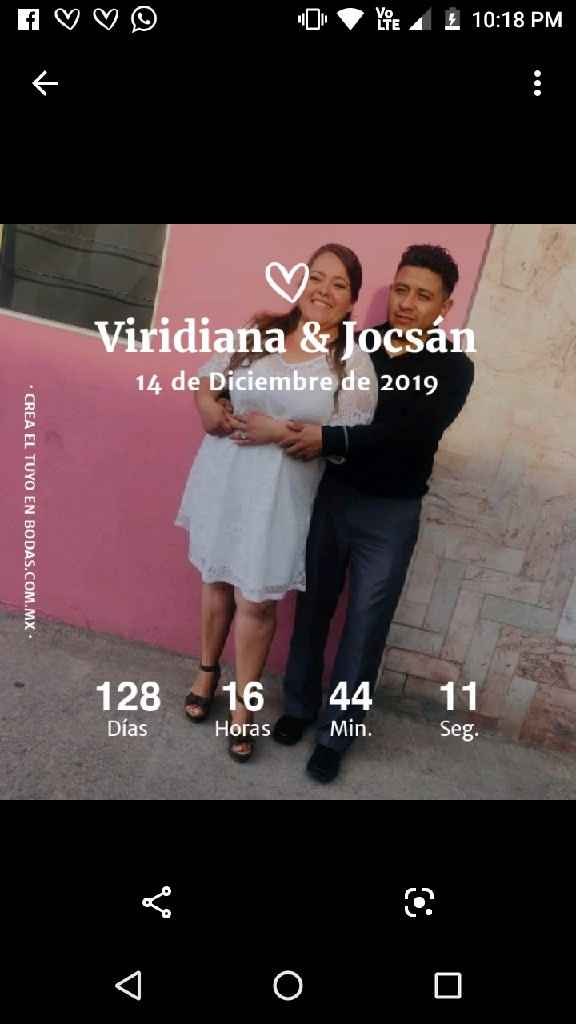 ¿Cuánto tiempo falta para tu boda? - 1