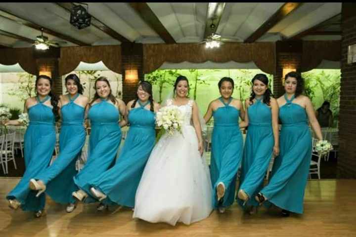 Infinity dress para damas en la calle de las novias Mex?? - 1