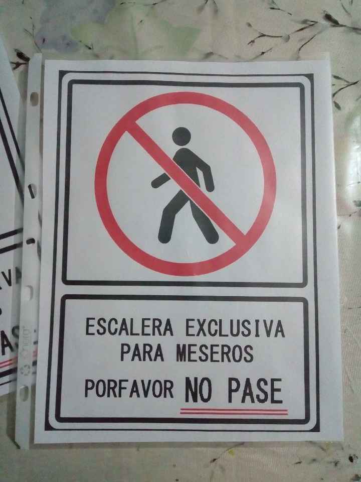 Kit d emergencia. y letreros - 4