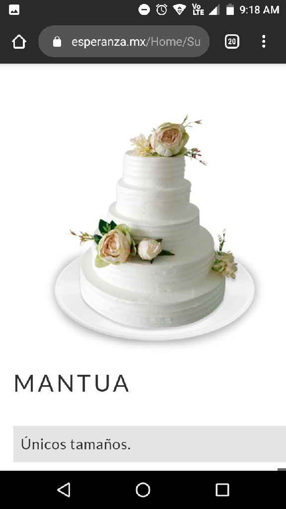 "Simón dice: muéstrenme su Pastel de Bodas" - 1